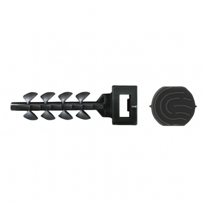 UCHWYT DO OPASKI KABLOWEJ WCISKANY IFS 6X30 łeb 4,8mm czarny /opk=100szt./ 946IFS CELO (946IFS)